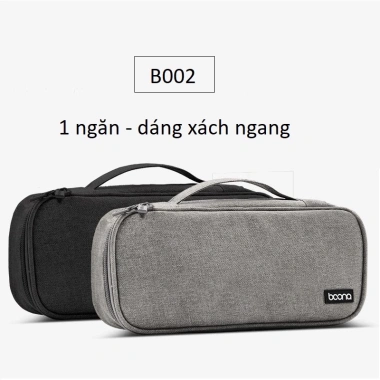 Túi đựng phụ kiện điện tử Baona Boona dạng dọc B001 - Đựng ổ cứng, pin dự phòng, dây sạc laptop - Giá chỉ 135.000 VND
