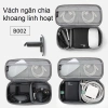 Túi đựng phụ kiện điện tử Baona Boona dạng dọc B001 - Đựng ổ cứng, pin dự phòng, dây sạc laptop - Giá chỉ 135.000 VND 8