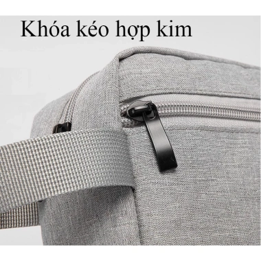 Túi đựng phụ kiện điện tử có quai xách - Giá ưu đãi 72.000đ, giảm từ 92.160đ, tiện di chuyển 7