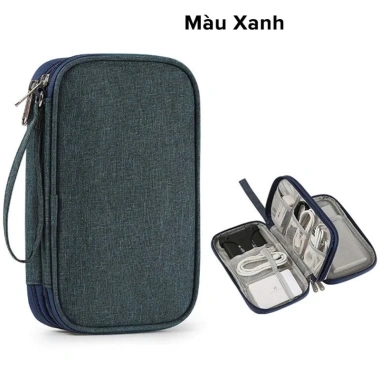Túi Đựng Phụ Kiện Sạc Dự Phòng, Cáp Sạc, Điện Thoại, Tai Nghe Chống Thấm Nước 8 Túi Đựng Phụ Kiện Sạc Dự Phòng, Cáp Sạc, Điện Thoại, Tai Nghe Chống Thấm Nước 8