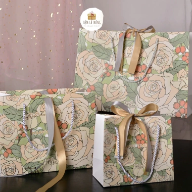 Túi Đựng Quà Sang Trọng T33 - Ý Nghĩa Sinh Nhật, 14/2, 8/3, 20/10, Noel