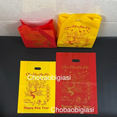 Túi Đựng Quà Tết 1kg PE Bóng Dẻo Dai, Dây Đặn Chắc, Đa Màu Đa Size - Giá 57.979₫ 4