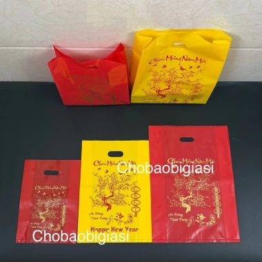 Túi Đựng Quà Tết 1kg PE Bóng Dẻo Dai, Dây Đặn Chắc, Đa Màu Đa Size - Giá 57.979₫ 5