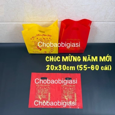 Túi Đựng Quà Tết 1kg PE Bóng Dẻo Dai, Dây Đặn Chắc, Đa Màu Đa Size - Giá 57.979₫ 10