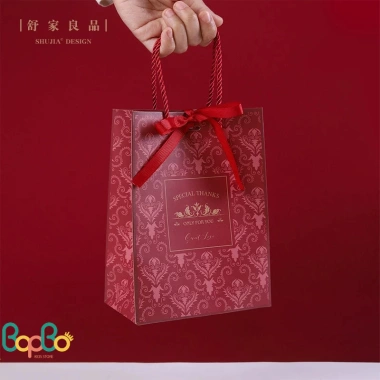 Túi đựng quà Tết và mỹ phẩm sang trọng size to 26x12x33cm/21x11x27cm - Giá 4.750₫