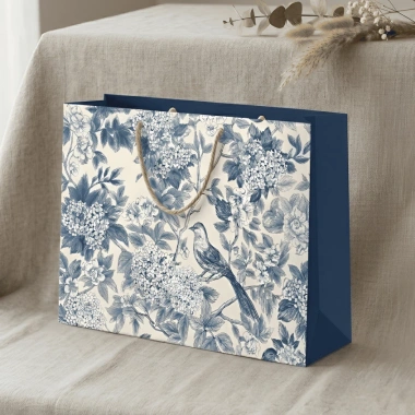 Túi đựng quà Thanh Tước 32x38x12 BST Gấm Vóc Lụa TETTA sang trọng, giá ưu đãi 22.500