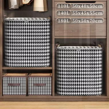 Túi Đựng Quần Áo, Chăn Mền Siêu To 100L‑180L Quai Xách Giá 29.000