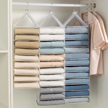 Túi đựng quần áo chia ngăn Living C – Móc treo tủ, tiết kiệm không gian, 51.000đ 7