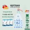 Túi đựng rác cuộn 40 túi dai, dây rút chống rò rỉ, không bám bẩn 45x50cm Giá 39.500₫ 9