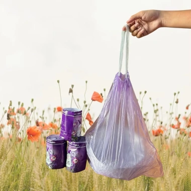 Túi đựng rác dây rút hương Lavender - Xua đuổi côn trùng, tiện dụng, giá 22.500 VND