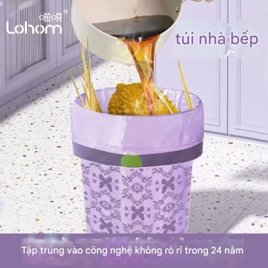 Túi đựng rác dây rút hương Lavender - Xua đuổi côn trùng, tiện dụng, giá 22.500 VND