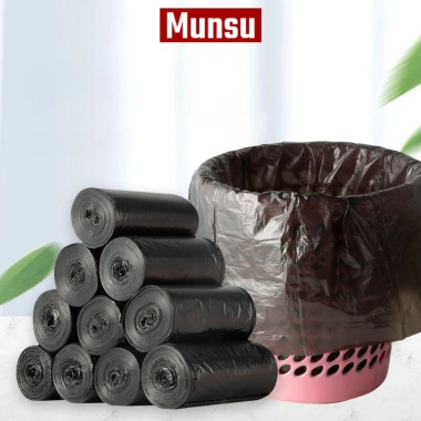Túi Đựng Rác Đen 55x65cm cho Thùng Rác Lớn - 3 Cuộn Tuirac, Giá Ưu Đãi 15.900₫