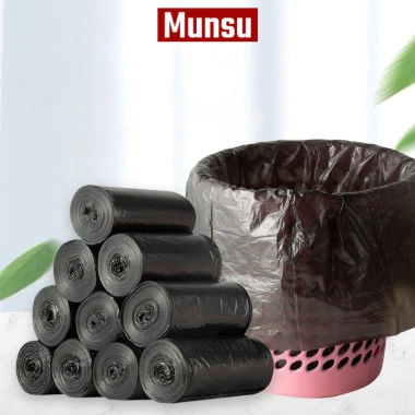 Túi Đựng Rác Đen 55x65cm cho Thùng Rác Lớn - 3 Cuộn Tuirac, Giá Ưu Đãi 15.900₫ 6