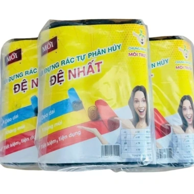 Túi đựng rác Đen Đệ Nhất 1KG cao cấp tự hủy - Giá sỉ 38.000 (giảm so với 46.740) 8