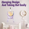 Túi Đựng Rác Di Động Tạ Nappy 100/200 Chiếc, Thơm, Vệ Sinh, Nữ Tính, Giá Ưu Đãi 5