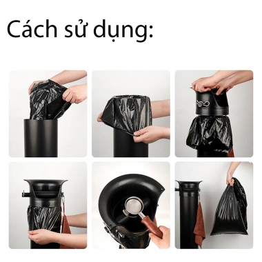 Túi Đựng Rác Hộp Đập Bã Cà Phê Tròn Cao 65x33cm Giao Nhanh Giá ưu đãi 75.000 VND