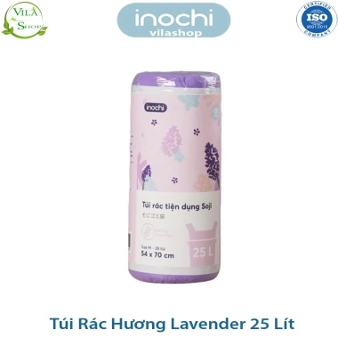 Túi đựng rác hương chanh và lavender tự huỷ, có quai 10L-50L - giá 27.300₫ 2