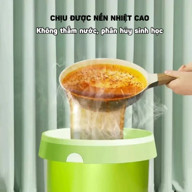 Túi đựng rác hương ngải 100 túi - Thơm mùi đuổi muỗi, côn trùng, an toàn sức khỏe, giá 35.000₫
