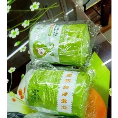 Túi đựng rác hương ngải cứu 50 túi - siêu dai, dây rút, xua đuổi ruồi muỗi 9