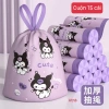 Túi đựng rác Kuromi đáng yêu - Sét 3 cuộn tự phân hủy, bảo vệ môi trường, 25.000₫ 4