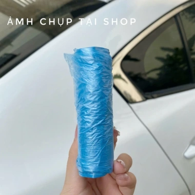 Túi đựng rác mini đa năng 1 cuộn 15 túi sinh học - phù hợp cho xe hơi, văn phòng - giá chỉ 30.000₫