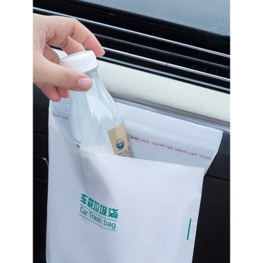 Túi đựng rác ô tô tự đứng dùng một lần tự dính đồ nội thất giá 53.000₫ 5