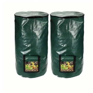 Túi đựng rác sân GOURMETGALORE, tay cầm, nắp khóa kéo kín, gập lại - thùng phân hủy 9 Túi đựng rác sân GOURMETGALORE, tay cầm, nắp khóa kéo kín, gập lại - thùng phân hủy 9