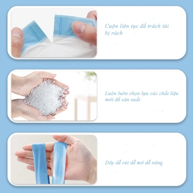 Túi đựng rác siêu dày, dây kéo chắc chắn, giá ưu đãi 19.990 VND - Độ bền cao 5 Túi đựng rác siêu dày, dây kéo chắc chắn, giá ưu đãi 19.990 VND - Độ bền cao 5