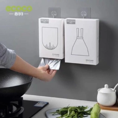Túi đựng rác tự cắt ECOCO 1.918 - Quai cầm siêu dai, giá 37.500₫, bền, tiện lợi 3