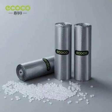 Túi đựng rác tự cắt ECOCO 1.918 - Quai cầm siêu dai, giá 37.500₫, bền, tiện lợi 5