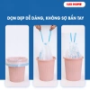 Túi đựng rác tự phân hủy Minaier có quai siêu dai 45x50cm, chống rỉ, cuộn 100 túi 8