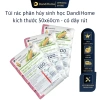 Túi đựng rác tự phân hủy sinh học DandiHome không gây hại môi trường, có dây rút 20 túi/cuộn – 20.000₫