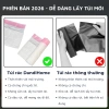 Túi đựng rác tự phân hủy sinh học DandiHome không gây hại môi trường, có dây rút 20 túi/cuộn – 20.000₫ 5