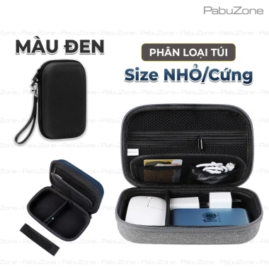 Túi Đựng Sạc Cáp Form Cứng – Đựng Sạc Dự Phòng, Chuột USB, Hộp Phụ Kiện Laptop 10 Túi Đựng Sạc Cáp Form Cứng – Đựng Sạc Dự Phòng, Chuột USB, Hộp Phụ Kiện Laptop 10