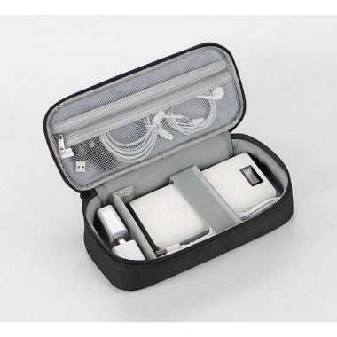 Túi Đựng Sạc Dự Phòng, Ổ Cứng, Tai Nghe, Dây Sạc - Vải Chống Thấm, Giá 47.926 VND 4