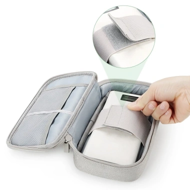 Túi Đựng Sạc Dự Phòng, Ổ Cứng, Tai Nghe, Dây Sạc - Vải Chống Thấm, Giá 47.926 VND 7