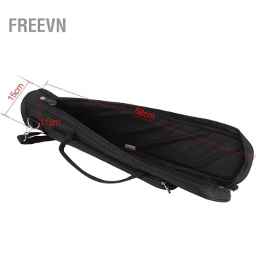 Túi đựng saxophone soprano Freevn Summina dạng thẳng, dày, đệm xốp, vải không dệt, dây đeo vai điều chỉnh bảo vệ tối ưu 5