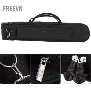 Túi đựng saxophone soprano Freevn Summina dạng thẳng, dày, đệm xốp, vải không dệt, dây đeo vai điều chỉnh bảo vệ tối ưu 6