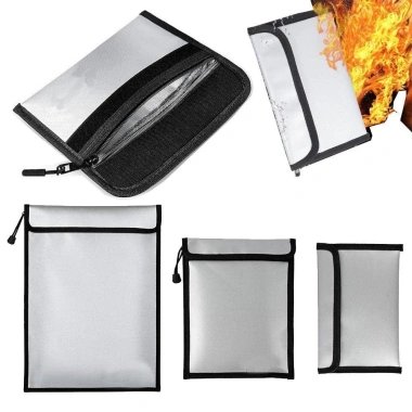 Túi đựng tài liệu chống cháy NLINNI - Bảo vệ tiền mặt, tài liệu, chống nước, khóa kéo, đa size S-M-L, giá ưu đãi 115.560₫ 4 Túi đựng tài liệu chống cháy NLINNI - Bảo vệ tiền mặt, tài liệu, chống nước, khóa kéo, đa size S-M-L, giá ưu đãi 115.560₫ 4