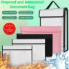 Túi đựng tài liệu chống cháy TAXON - Tiền mặt S/M/L, hai lớp chống thấm, thư mục, giảm 22% 5