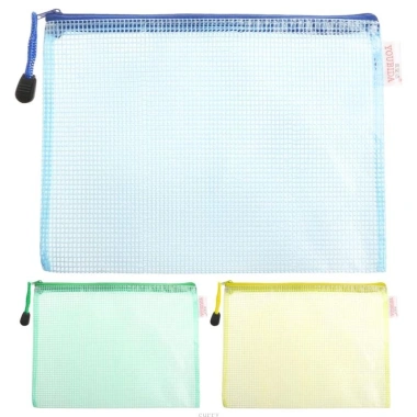 Túi Đựng Tài Liệu CUY A5 Dây Kéo Chống Thấm Nước - Bỏ Túi Lưu Trữ Văn Phòng, Trường Học