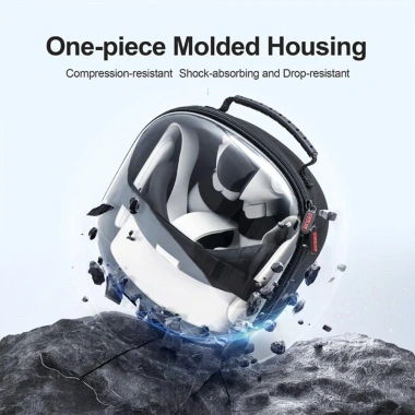 Túi đựng tai nghe AWNGD VR - Hộp EVA chống sốc, dung lượng lớn cho Meta Quest 3S, 274k 2