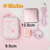 Túi Đựng Tai Nghe + Dây Cáp Sạc USB Khóa Kéo - Thiết Kế Dễ Thương, Tiện Dụng, Giá 47.190đ 4