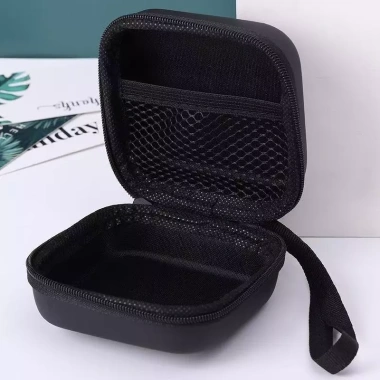 Túi đựng tai nghe MINISO lưới kéo, phù hợp Bluetooth, Cáp USB, bộ sạc – chỉ 99.000₫