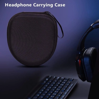 Túi đựng tai nghe RAREM chống nước, EVA chống va đập, dung lượng lớn cho Audio‑Technica, SR5, S220BT, CH520, XB650BT, ZX100 – giá 90.310₫
