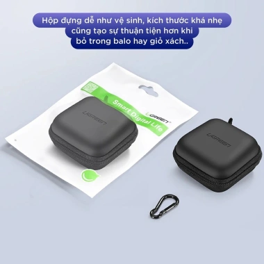 Túi đựng tai nghe, USB Ugreen 40.816 chống sốc, chống nước - Bảo hành 18 tháng - 65.000 6