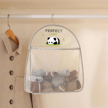 Túi đựng tất LISHUANG lưới gấu trúc - Tiết kiệm không gian, 33.372₫ 10