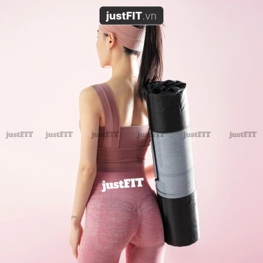Túi đựng thảm yoga JUSTFIT big size chứa thảm dày 10mm Giá chỉ 19.000đ