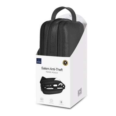 Túi Đựng Thẻ Nhớ, Cáp Sạc, Bút Cảm Ứng, Chuột MacBook Chống Trộm Nhỏ Gọn Tiện Dụng Cho Du Lịch