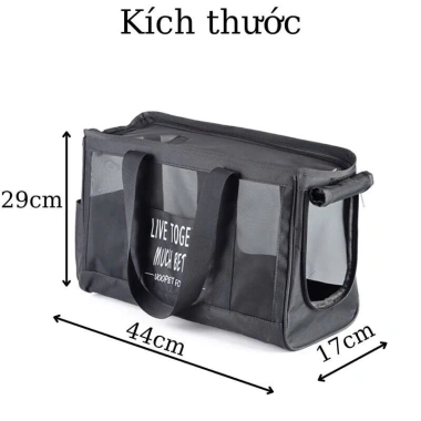 Túi Đựng Thú Cưng Gập Lại Dung Tích Lớn Chống Nước - Xách Vận Chuyển Mèo 2